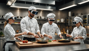 découvrez comment les technologies immersives, comme la réalité virtuelle et augmentée, révolutionnent la formation des cuisiniers en offrant des expériences pratiques, interactives et innovantes en cuisine professionnelle.