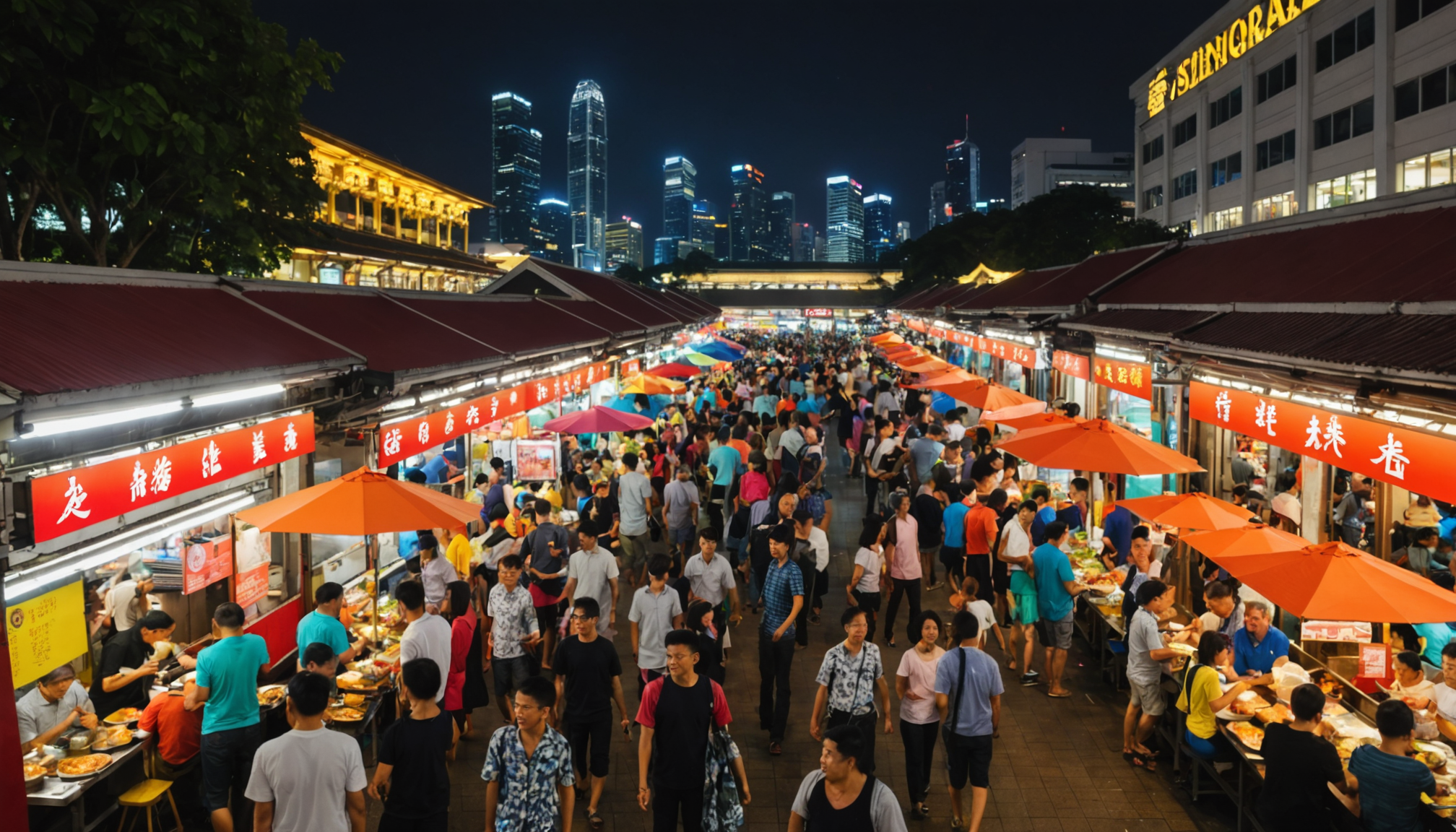 découvrez les meilleurs hawker centers où savourer une cuisine locale authentique et abordable à l’heure du dîner. explorez nos incontournables pour une expérience gastronomique inoubliable !