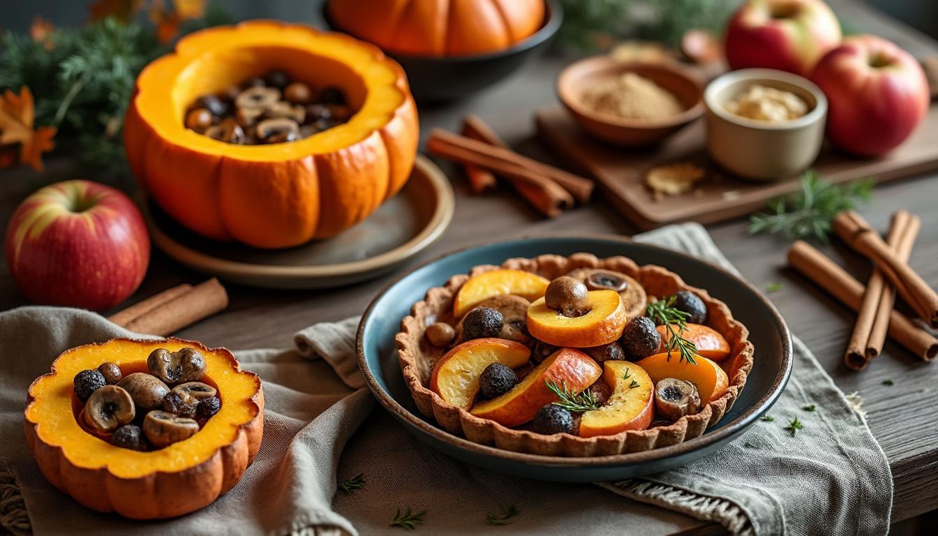 découvrez nos menus de saison pour célébrer l’automne avec des recettes gourmandes à base de produits frais et locaux.