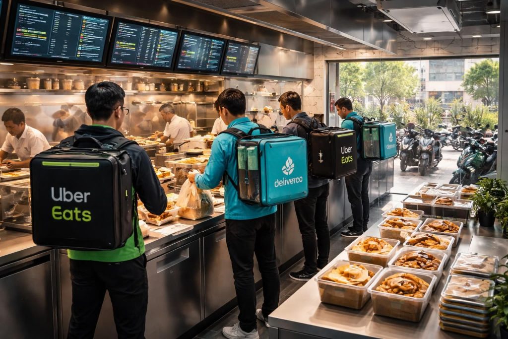 découvrez comment uber eats, deliveroo et les systèmes de gestion cloud kitchen display révolutionnent la livraison alimentaire en optimisant rapidité et efficacité pour une expérience client optimale.