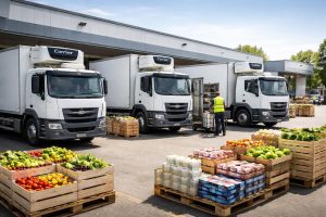 service de livraison de produits alimentaires garantissant fraîcheur et qualité grâce à nos véhicules réfrigérés carrier et thermo king, adaptés à tous vos besoins de transport frigorifique.