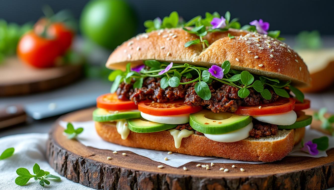 découvrez l'art du sandwich gastronomique : alliez saveurs raffinées et techniques culinaires pour créer des sandwichs uniques et gourmands.