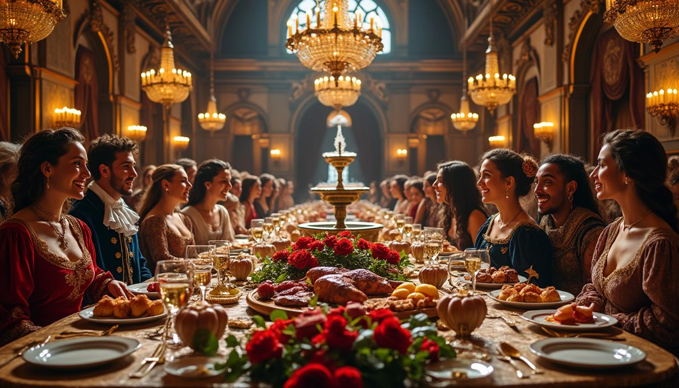 découvrez le retour des banquets à thème, une expérience conviviale et originale pour vos repas festifs alliant ambiance unique et gastronomie.